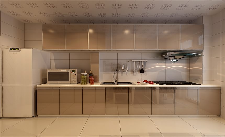 190平米厨房橱柜效果图
